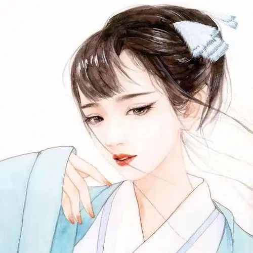 带练编辑阿禾的头像插画