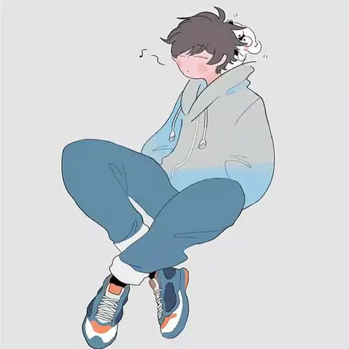 留言者岸声的头像插画